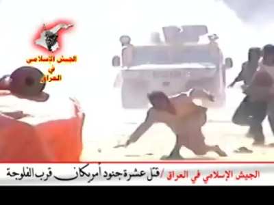 US troops get ambushed near fallujah-iraq 2006-2007 by IAI