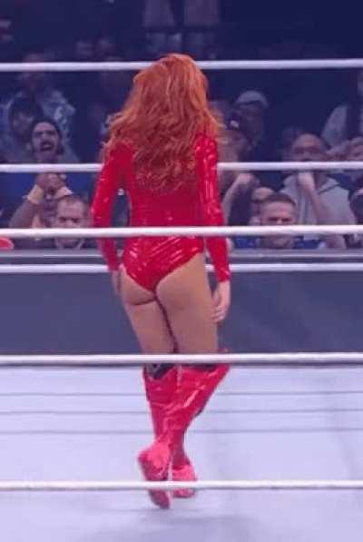Have you jerked many times to this outfit of Becky Lynch at Survivor Series