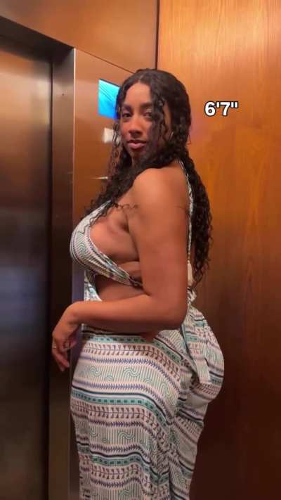 you're stuck in the elevator with a giant [Angel]