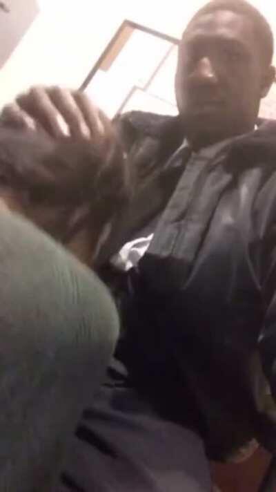 The Security Guard Wanted to Call The Cops On Our Party. Luckily My Slutty Little Sis Changed His Mind 😈