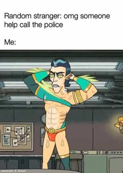 He controls the police, Summer