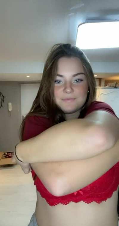 So, do you like how my boobs looks in this one