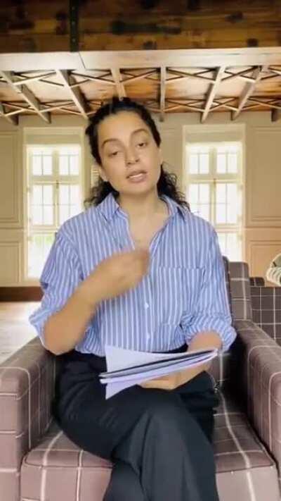 Kangana speaks about Blinds