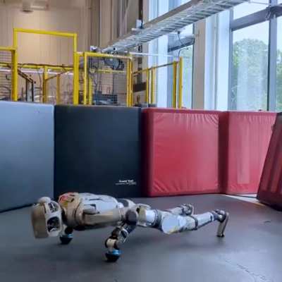 The new Atlas from Boston Dynamics does push-ups