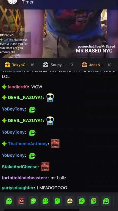 Mr Based livestream from June 7