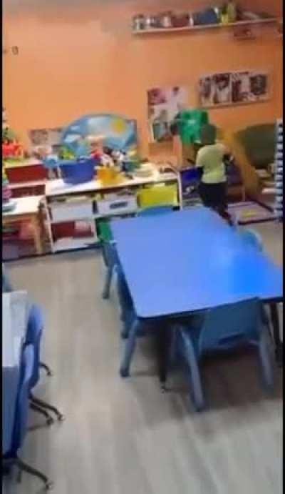 Daycare Workers in Mississippi use a Scream mask to scare children (10/5/22)