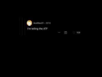 He threatens the ATF