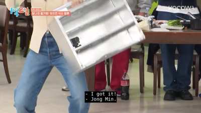 Kang Han-na using her Running Man experience into practice