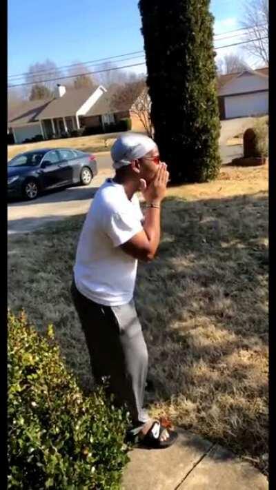 Seeing colors for the first time