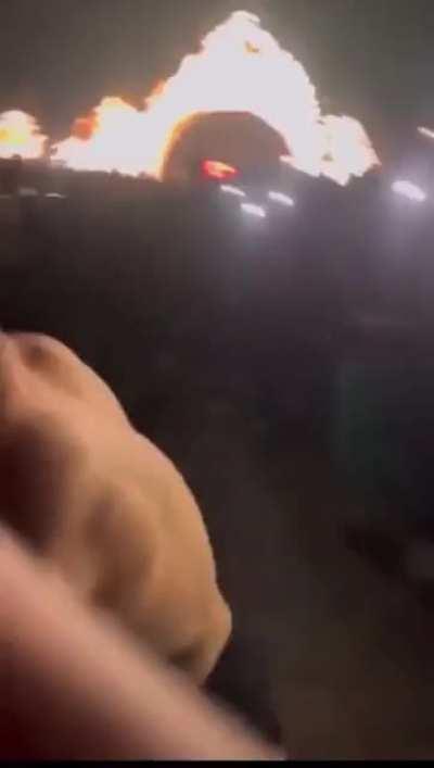 Dude Throws A Cup Of Urine Into Crowd…..