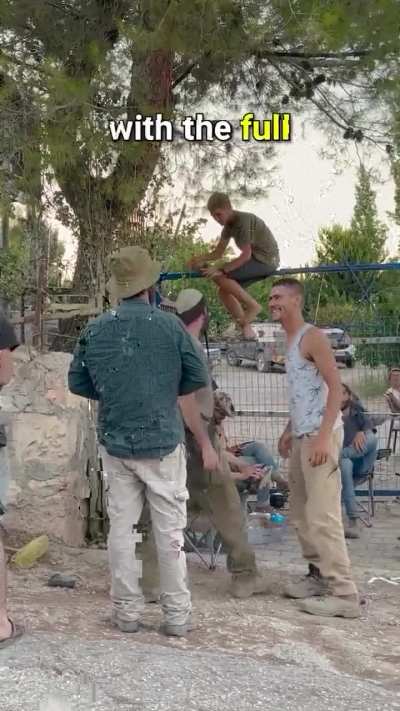  Israeli settlers took over the land of a Palestinian family in the West Bank 