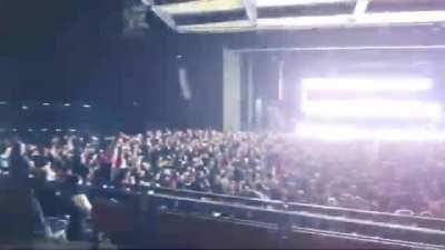 Depressing footage from the Frankfurt gig has surfaced…