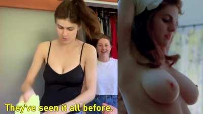 Alexandria Daddario is watching you