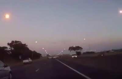 Why you shouldn’t swerve on a motorway.