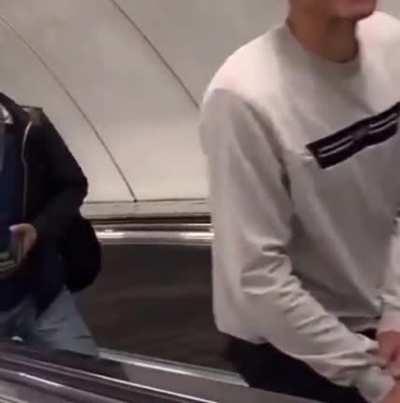 Put on AR glasses and everyone is happy and smiling