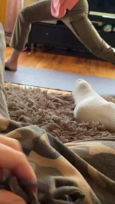 He totally catches me touching myself.. what should I do?! [MF] MILF