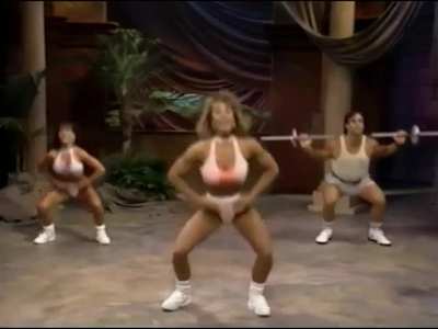 How should someone follow instructions, when the trainer looks so awesome?