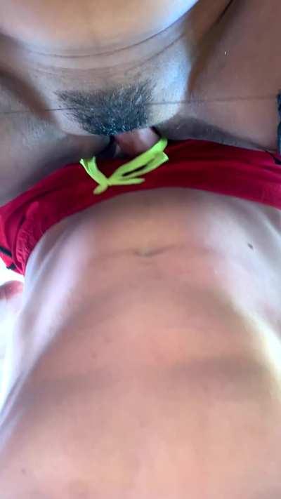 he rips my pants and fucks me good