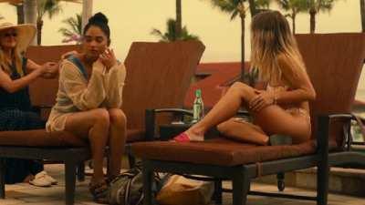 .. and Brittany O'Grady in The White Lotus S01E04 (2021)