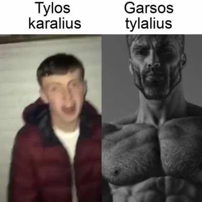 kas tiesauja tas nemelauja