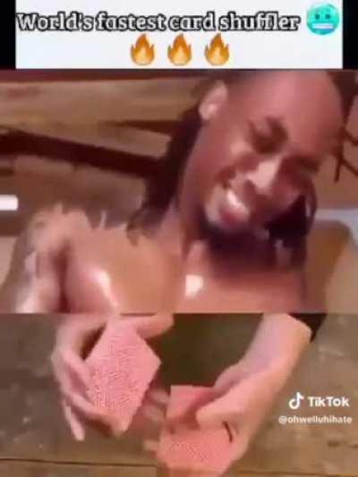 Fastest hands in the west 🥶