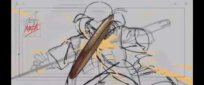 Some action+production material from The Legend of Hei 2