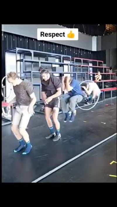 I wonder how many times they have fallen in order to succeed in the end?