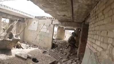 Ukrainian soldiers of the 58th Mechanized Brigade fired their Trophy Kornet ATGM at an enemy target. Urozhaine, Zaporizhzhia front, July 2024