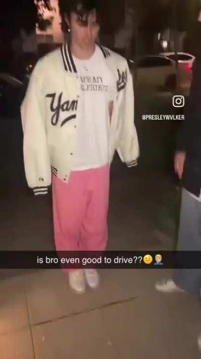 I didn’t know you were chill like that bro