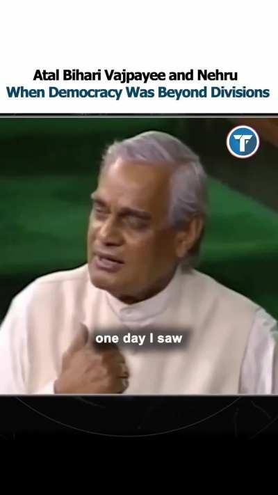 Different Era, Respect was there amidst huge differences. Not like now! 