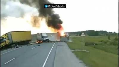 Novosibirsk region, the driver of the Gazelle was killed