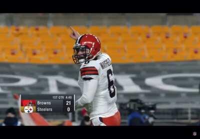 Browns vs. Steelers Mic’d Up Mini-Movie