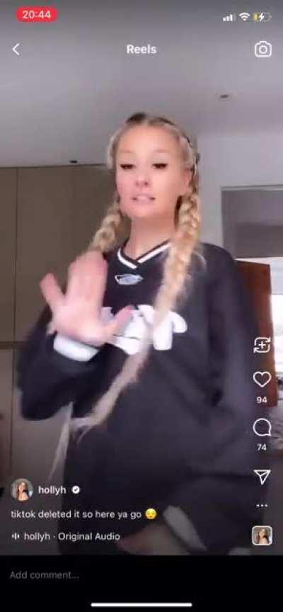 She put it a a reel 🥵😍