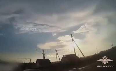 A drunk driver throws gasoline at a police officer and sets him on fire