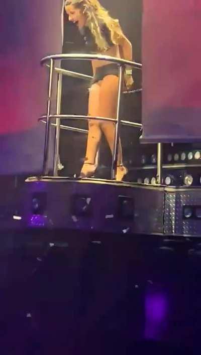 The air went a bit too hard