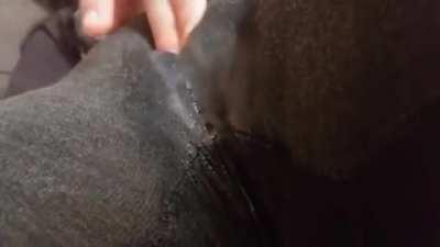 Rubbing And Squirting By Her Leggings