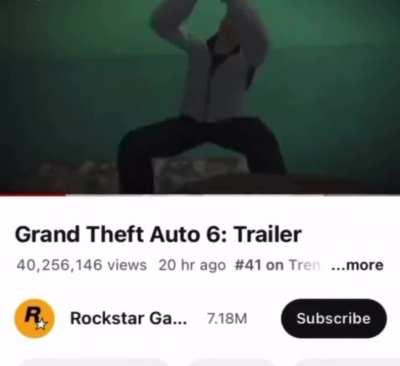 I'm the main character of GTA VI