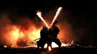 Battle of Twin Flames. Ghost of Yotei