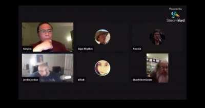 MUST WATCH; WINGS ZOOM MEETING (hippie meeting crashed w/ wings meltdown!)