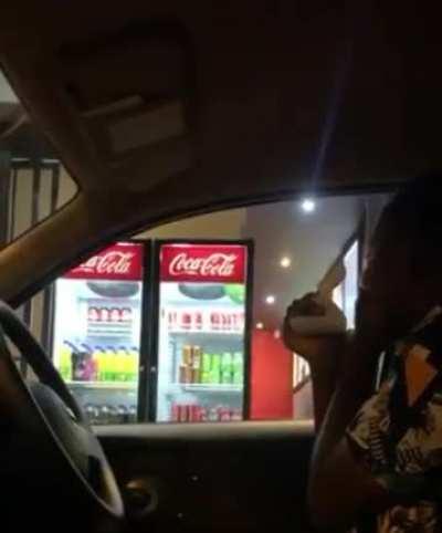 Hijack at KFC drive through