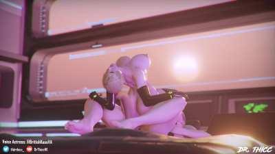 Who Can Say No to Samus Aran on Top? (Dr. Thicc) [Metroid]