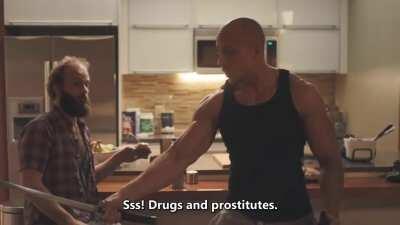 Estaba ayer al pedo viendo una serie cuando de repente...