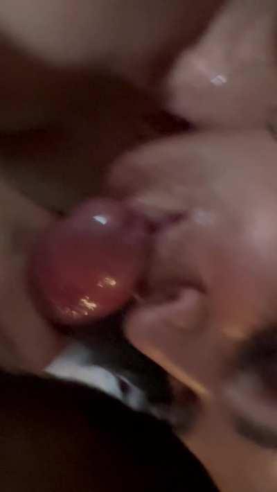 Happy when I feel it all over my lips