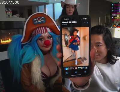 One piece cosplay stream