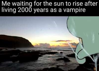 A long, dark and lonely existence