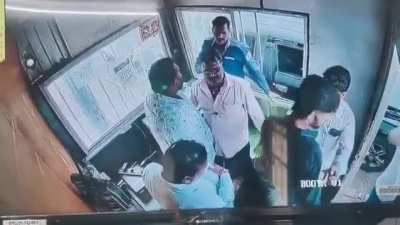 Video shows a guy in Karnataka, India, political party state leader beating up a toll guy with his goons just for demanding the toll fee