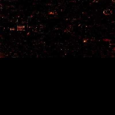 [OC] Animated heat map of r/place (Full)