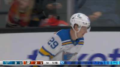 [ANA 2 - STL (3)] Ducks turn it over in the neutral zone and Berggren releases a snipe for the lead