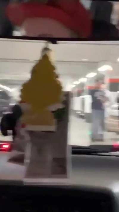 Time for you to go little guy