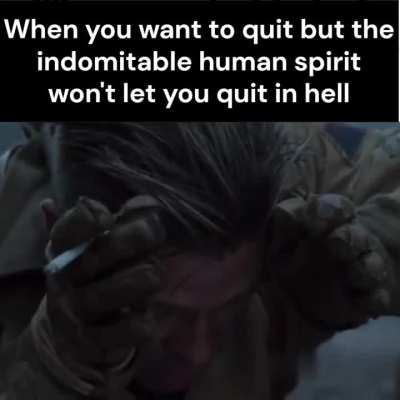 Suffer now or suffer later